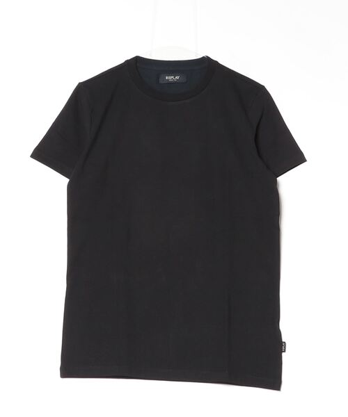 REPLAY tシャツ ストレッチコットンジャージーTシャツ メンズ