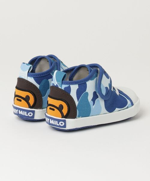 【超希少】A BATHING APE MILO ALL マルチ総柄スニーカー A BATHING APE スニーカー ABC CAMO BABY MILO SHOES キッズ