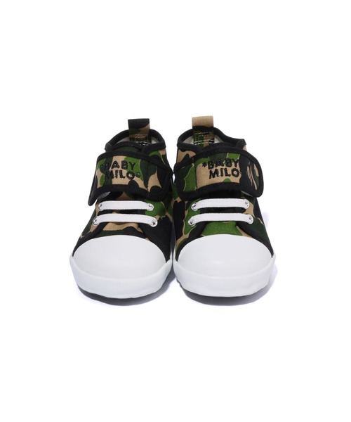 【超希少】A BATHING APE MILO ALL マルチ総柄スニーカー BAPE®の激レアスニーカー」“キッドスーパー”コラボが炸裂