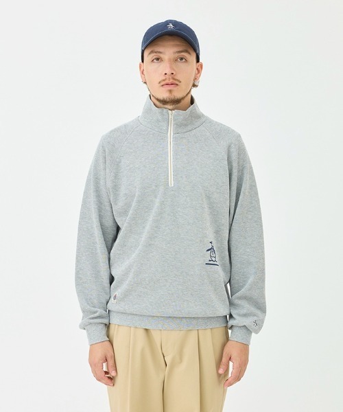 Penguin by Munsingwear トレーナー スウェット Hhalf Zip Hand