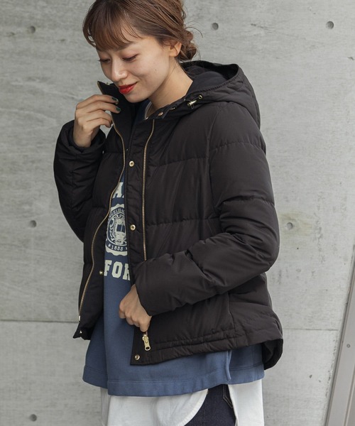 URBAN RESEARCH Sonny Label ダウンジャケット 38 ネイビー レディース