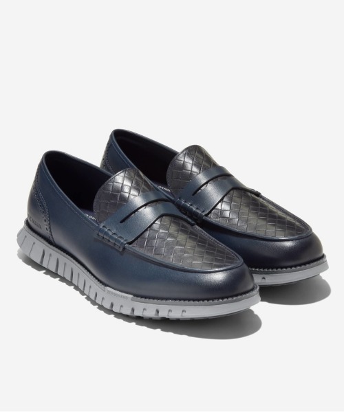 新品　COLE HAAN ZEROGRAND ネイビー ローファー COLE HAAN（コールハーン） ローファー ゼログランド リマスタード
