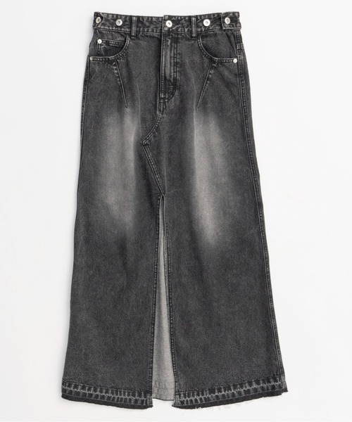 【最終値下げ】MAISON SPECIAL 2wayレングスデニムスカート MAISON SPECIAL（メゾンスペシャル）の「2way Length Denim Skirt/2WAY