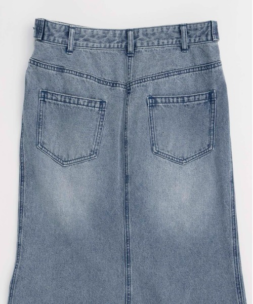 【最終値下げ】MAISON SPECIAL 2wayレングスデニムスカート MAISON SPECIAL（メゾンスペシャル）の「2way Length Denim Skirt/2WAY