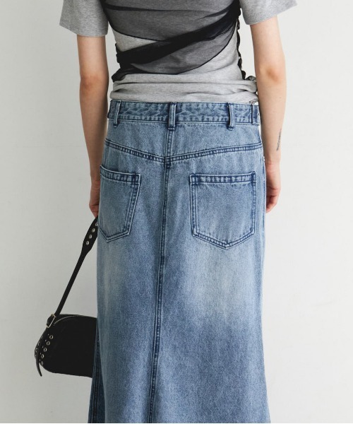 MAISON SPECIAL（メゾンスペシャル） デニムスカート 2way Waist Slit