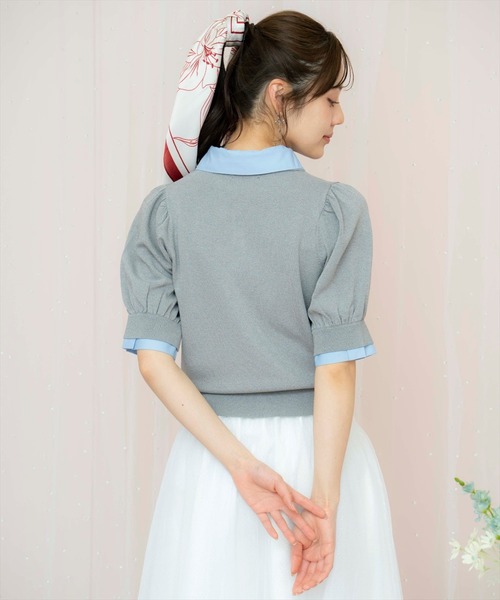 willselectionポロれな WILLSELECTION（ウィルセレクション） ニット セーター レイヤード風