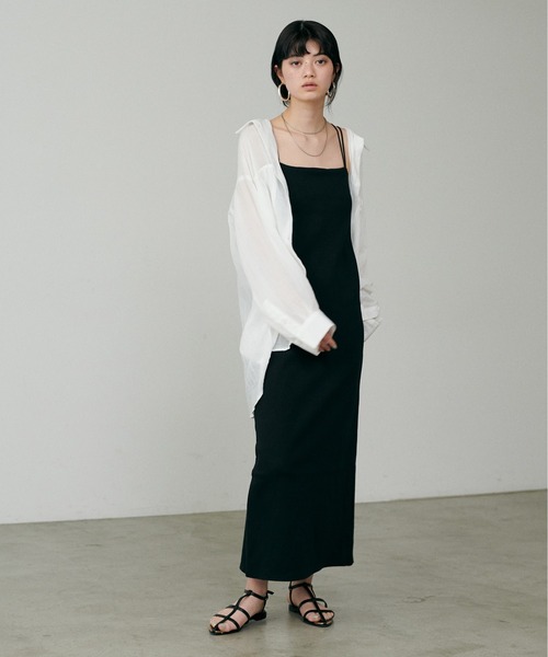 【美品】LARUTA　シアーサファリポケット付きシャツ セール】【LARUTA】シアーサファリポケット付きシャツ（シャツ