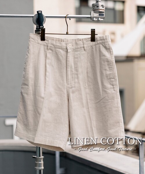 ショートパンツ LINEN COTTON SHORTS Linen Cotton Shorts | UNIQLO US