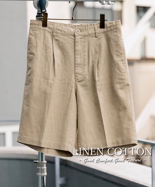 FREAK'S STORE（フリークスストア） パンツ LINEN COTTON EASY SHORTS