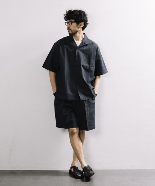 FREAK'S STORE パンツ LINEN COTTON EASY SHORTS/リネン