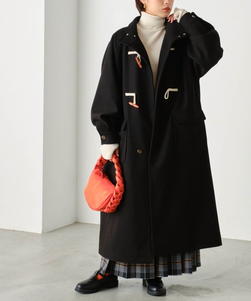 forksy.（フォルクシー） ダッフルコート FREE ネイビー レディース