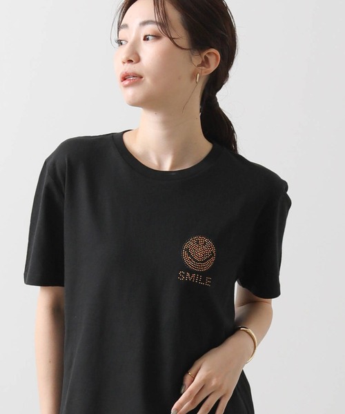 tシャツ スマイルＦＯＴＦＩＸロゴT レディース