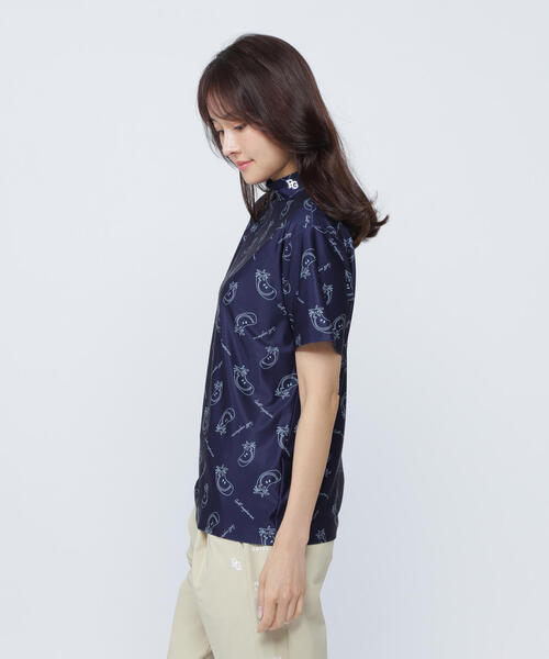PEARLY GATES tシャツ 「PEARLY GATES」トリコット4WAYブロック