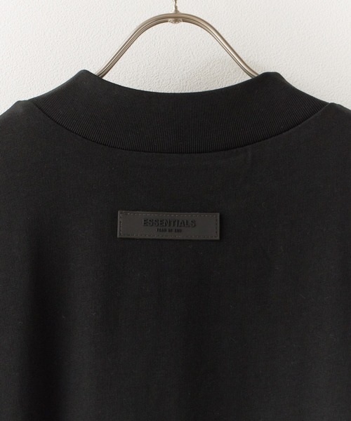Fog Essentials tシャツ　長袖　ブラック花卉　黒　ロゴ FOG ESSENTIALS tシャツ ESSENTIALS/エッセンシャルズ BACK LOGO