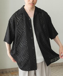 シャツ ウェーブカッティングオープンカラーシアーシャツ メンズ｜ZOZOTOWN Yahoo!店