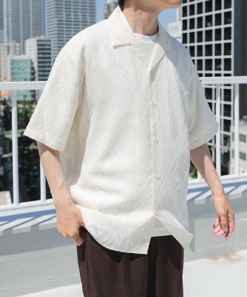 URBAN RESEARCH ホワイトシャツ Lサイズ URBAN RESEARCH DOORS 「URBAN DOORS」 7分袖シャツ M ホワイト