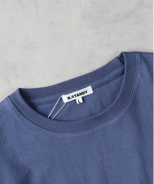 グラフィックプリントニットTシャツ ウォッシュ加工プリントニットTシャツ - オレンジ色 | ZARA