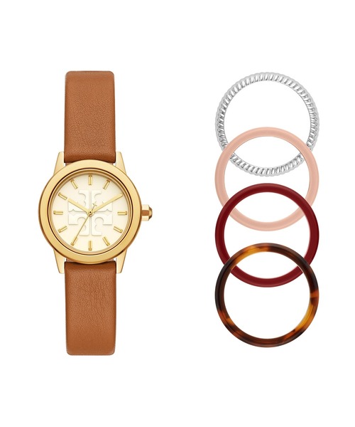 TORY BURCH アナログ時計 ブラウン TORY BURCH 「TORY BURCH」 アナログ腕時計 FREE ブラウン