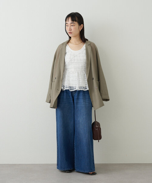 スパンコール キャミソール Deuxieme Classe IENA IENA（イエナ）の「スパンコール Vネック キャミソール