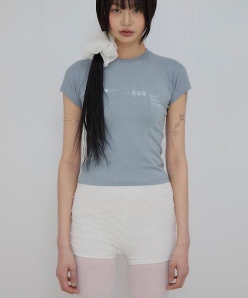 FLAREUP tシャツ 「FLAREUP」Muta Waffle Raglan T-Shirt