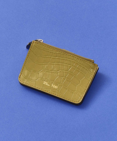 [TOGA TOO] レザーウォレット TOGA TOO/トーガトゥー】Leather wallet small/レザーウォレット