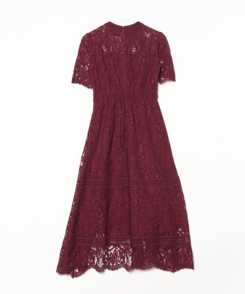 タグ付き新品] Dorry ショップ Doll オケージョンワンピース ボルドー