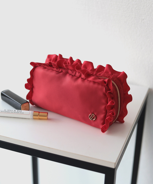 La TOTALITE ポーチ Totalite フリルポーチ レディース : ZOZOTOWN