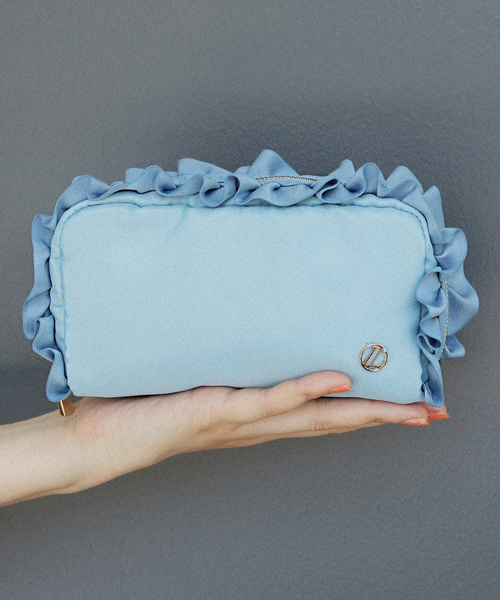 La TOTALITE（ラ トータリテ） ポーチ フリルポーチ レディース