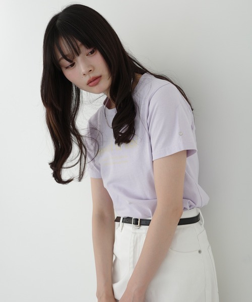 EIMY ISTOIRE（エイミーイストワール） tシャツ merci ロゴTシャツ