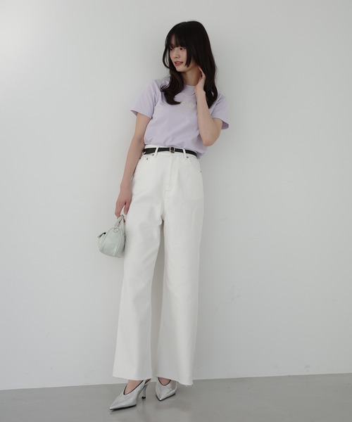EIMY ISTOIRE（エイミーイストワール） tシャツ 半袖 merci ロゴT