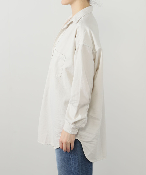 極美品　フランク&アイリーン　Eileen　長袖　コットン　シャツ　ブラウス　S Frank&Eileen ブラウス シャツ *「FRANK＆EILEEN/フランクアンド