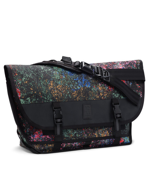 Chrome メッセンジャーバッグ 黒 約58cm x 32cm CHROME 「CHROME」 メッセンジャーバッグ FREE ブラックミックス