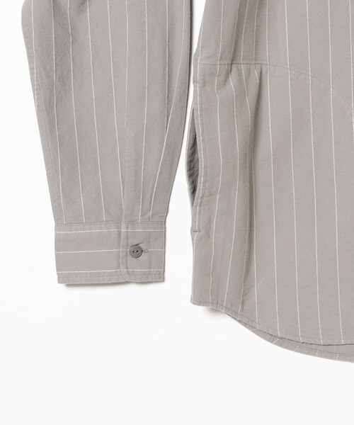 BEAMS（ビームス） シャツ ベースボール ストライプ シャツ メンズ