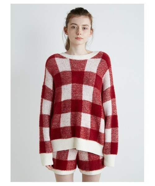 gelato pique（ジェラートピケ） 長袖ニット FREE ブルー レディース