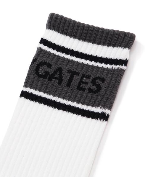 PEARLY GATES（パーリーゲイツ） 靴下 「PEARLY GATES」ロゴライン