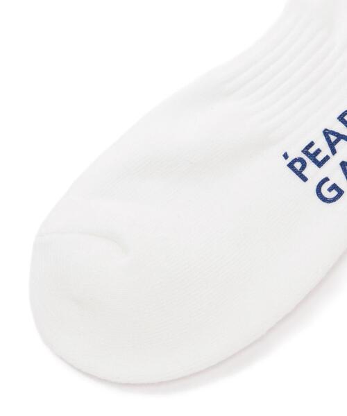 PEARLY GATES（パーリーゲイツ） 靴下 「PEARLY GATES」ロゴライン