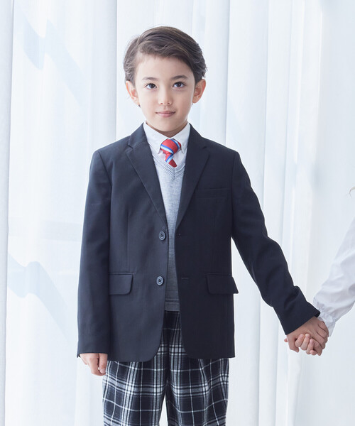 COMME CA ISM（コムサイズム） ネクタイ 入学式 卒業式 レジメンタル