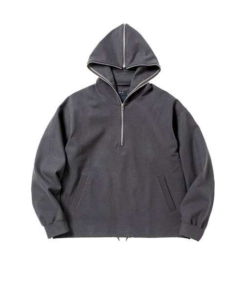 meanswhile ミーンズワイル　サイズ3 パーカー　グレー meanswhile（ミーンズワイル） パーカー Comfort Dress Zip Hoodie