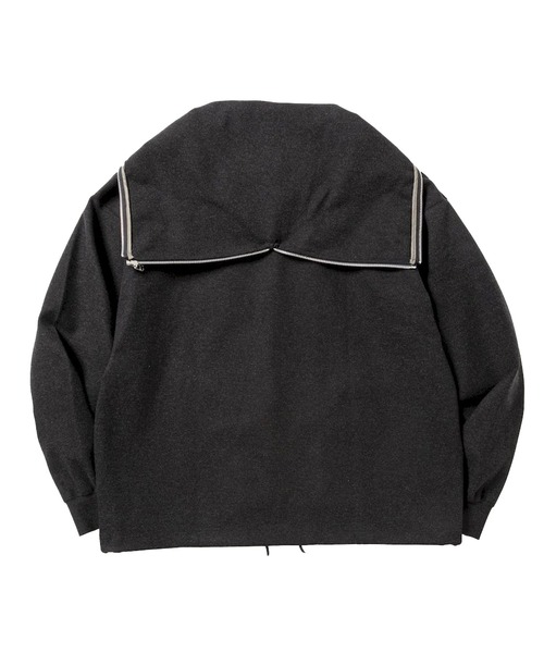 meanswhile（ミーンズワイル） パーカー Comfort Dress Zip Hoodie