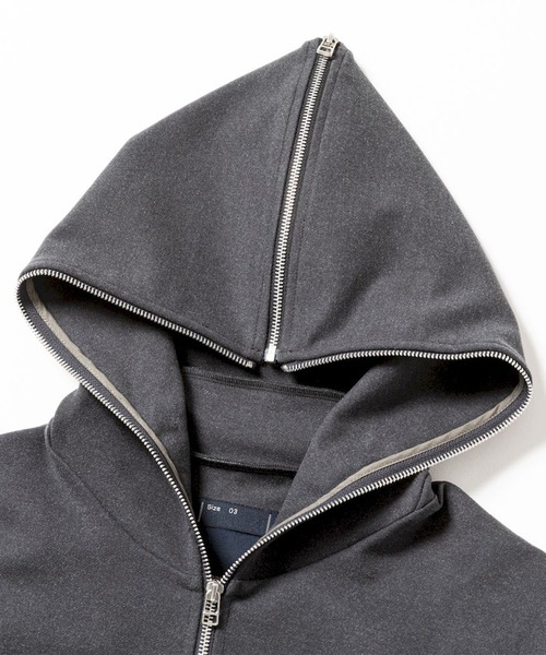 meanswhile（ミーンズワイル） パーカー Comfort Dress Zip Hoodie