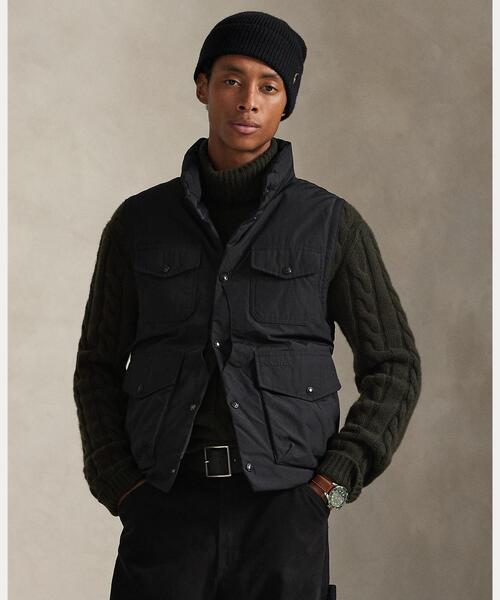 【美品】ポロラルフローレン　ダウンベスト　Mサイズ 2025年最新】POLO RALPH LAUREN メンズ ダウンベスト