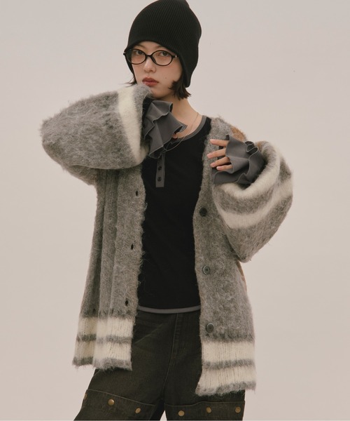 loin nuit tシャツ bell sleeve rib tops / ベルスリーブリブトップス