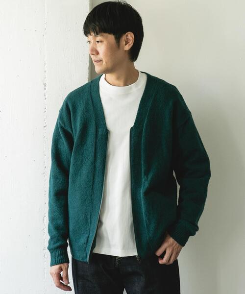 M's☆BASE アーバンリサーチジャケット+ブイネックカーディガン URBAN RESEARCH DOORS（アーバンリサーチドアーズ） カーディガン AIR