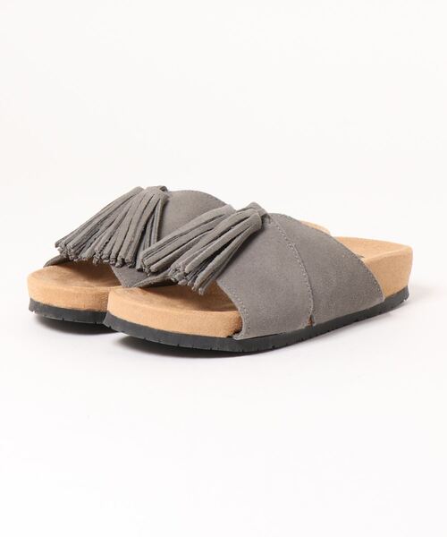 「Minnetonka」 フラットサンダル 5 ネイビー レディース_画像7