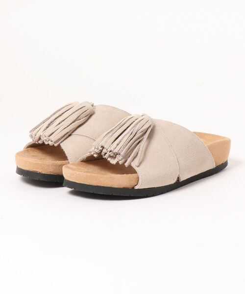 「Minnetonka」 フラットサンダル 5 ネイビー レディース_画像9