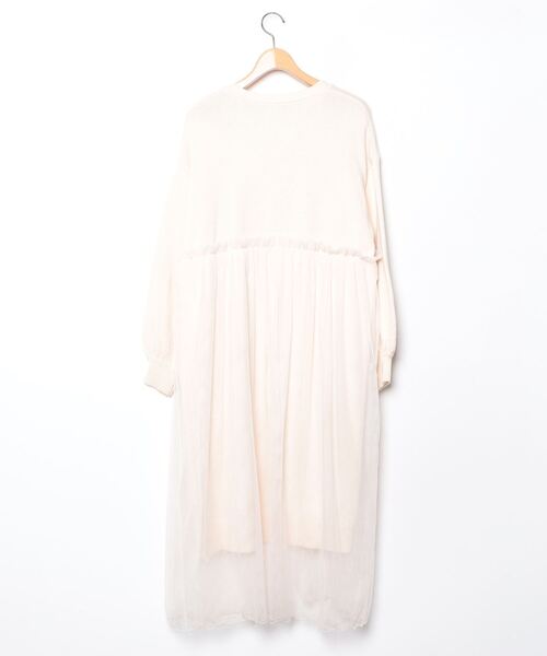 「EATME」 ニットカーディガン FREE オフホワイト レディース_画像2