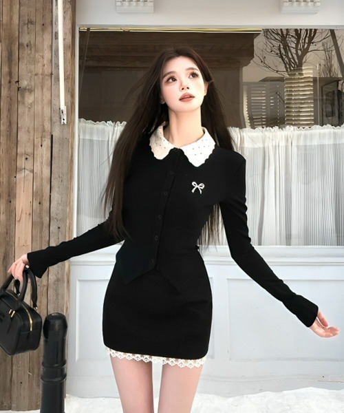 gossip!ロサンゼルス セットアップ 大人可愛い｜ドットビジュアル