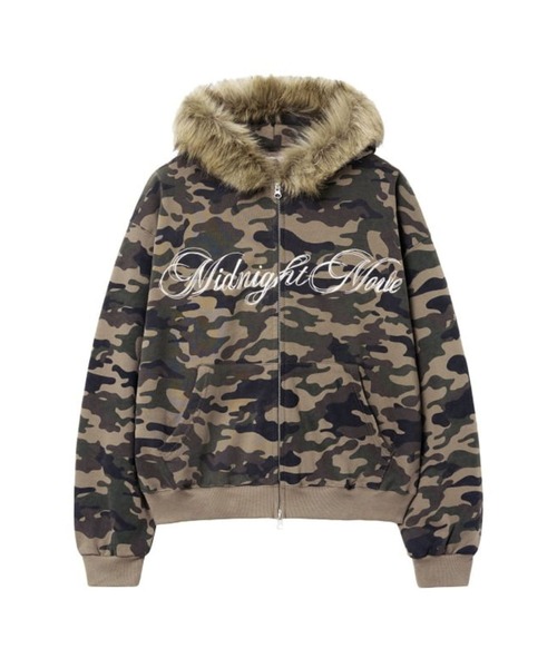 MIDNIGHT move（ミッドナイトムーブ） パーカー Midnight Move／CAMO