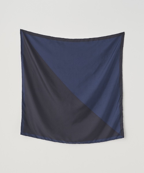 JOHN SMEDLEY（ジョンスメドレー） スカーフ バンダナ bicolor Silk