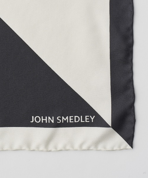 JOHN SMEDLEY（ジョンスメドレー） スカーフ バンダナ bicolor Silk